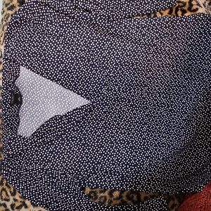 Quarter Sleeve black white polka dot Ann Taylor in a medium